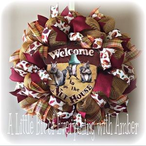 Fall Wreath for Shelly